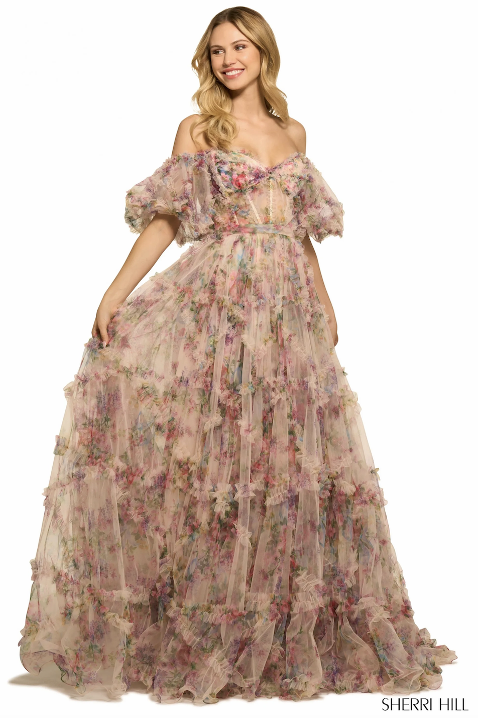 Flirty Floral Prom Dresses Inspired by Spring Image