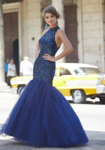 Morilee Prom Style #42002 #2 Navy thumbnail