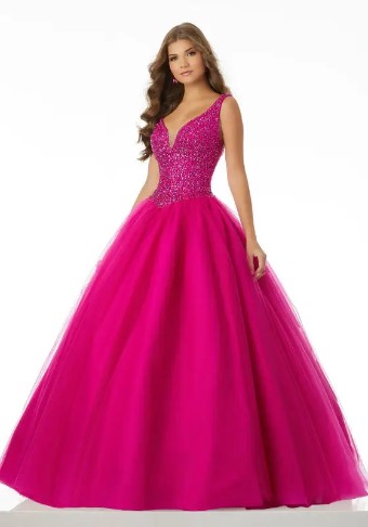 Morilee Prom Style #42093 #3 default Fuchsia thumbnail