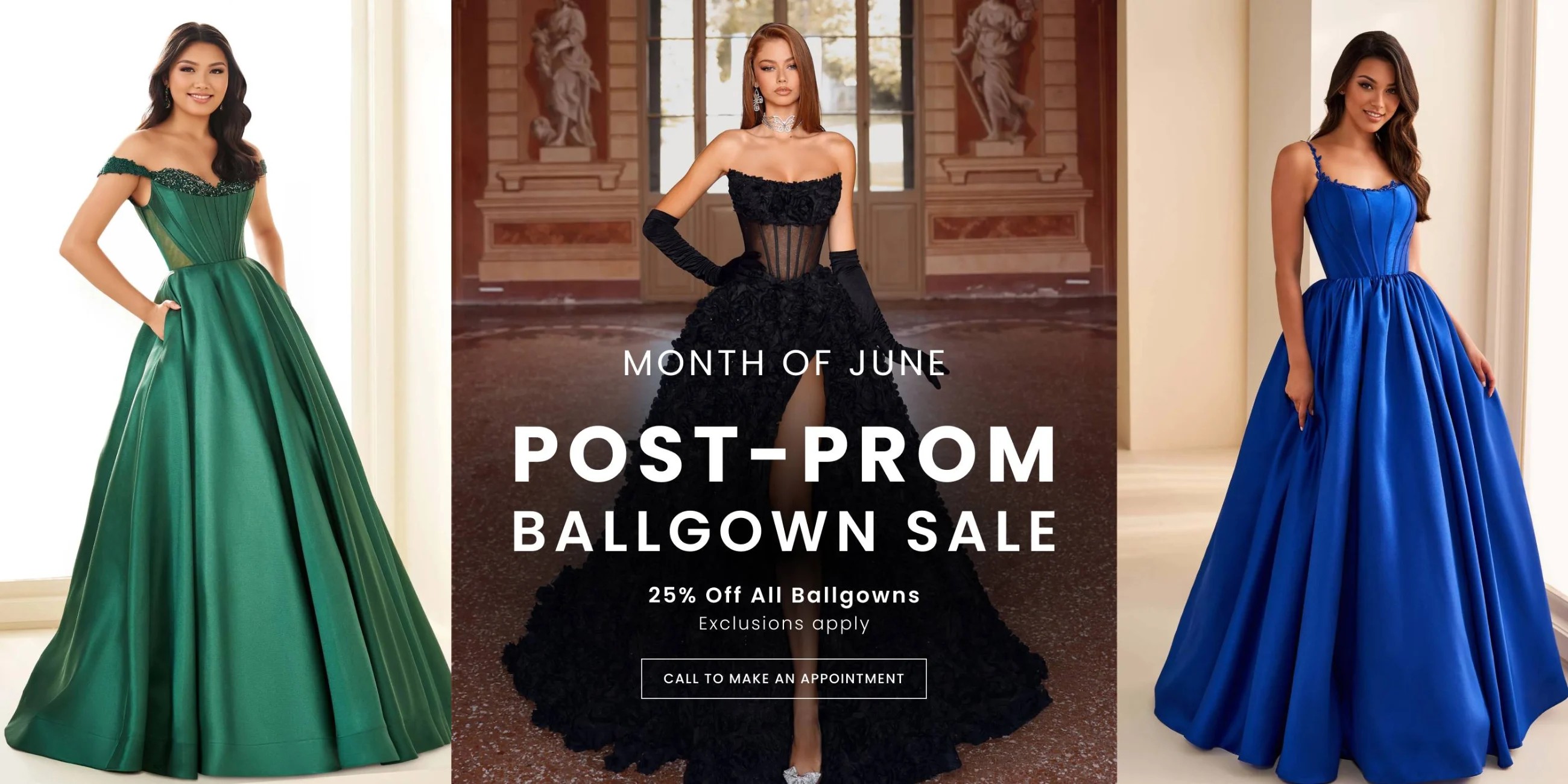 post-prom ballgown sale