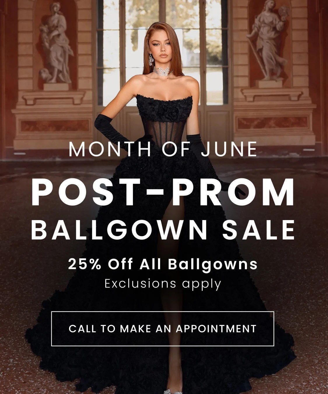 post-prom ballgown sale
